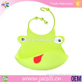 Wholesale factory price cute animal silicone disposable baby bib